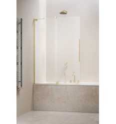 Parawan nawannowy 100 Furo SL Brushed Light Gold PND II Radaway (10309538-98-01L + 10112494-01-01)