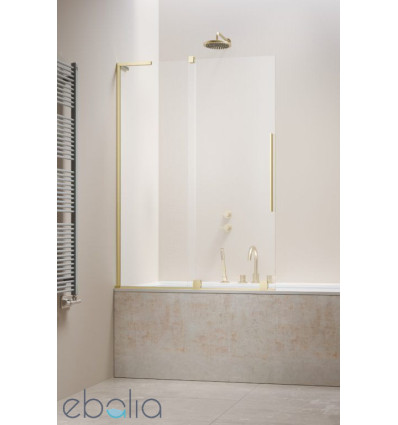 Parawan nawannowy 100 Furo SL Brushed Light Gold PND II Radaway (10309538-98-01L + 10112494-01-01)