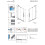 Parawan nawannowy 100 Furo SL Brushed Light Gold PND II Radaway (10309538-98-01R + 10112494-01-01)