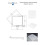 Kabina prysznicowa 90x90 Zarya Black + brodzik Axim Besco (ZKB-AX90-190)