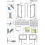 Kabina prysznicowa 80x70 Essenza Brushed Light Gold KDJ Radaway (1385043-98-01L + 1384048-01-01)