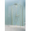Kabina prysznicowa 80x70 Essenza Brushed Light Gold KDJ+S Radaway (1385021-98-01R + 1384048-01-01 + 1384048-01-01)
