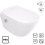 Miska WC smart z deską automatyczną - pro Deante (CSID6ZPW)
