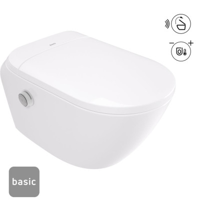 Miska WC smart z deską automatyczną - basic Deante (CSSD6ZPW)