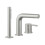 Bateria nawannowa 3-otworowa Pi nikiel szczotkowany Excellent (AREX.1234NB)