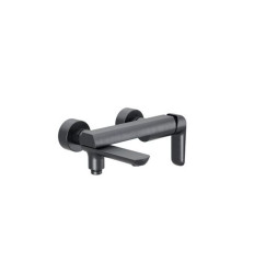 Bateria wannowo-prysznicowa grafit szczortkowany Clever 2.0 Excellent (AREX.4106AB)
