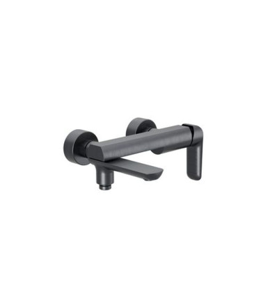 Bateria wannowo-prysznicowa grafit szczortkowany Clever 2.0 Excellent (AREX.4106AB)