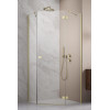 Kabina prysznicowa 80x90 Essenza Brushed Light Gold PTJ Radaway (1385010-98-01R + 1385052-01-01)
