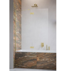 Parawan nawannowy 100 Essenza Brushed Gold PND II Radaway (110002100-99-01L)