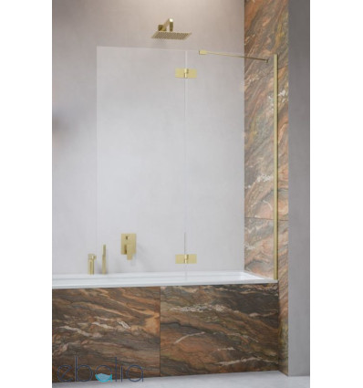 Parawan nawannowy 100 Essenza Brushed Gold PND II Radaway (110002100-99-01R)