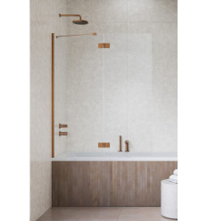 Parawan nawannowy 100 Essenza Brushed Copper PND II Radaway (110002100-93-01L)