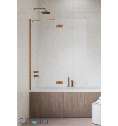 Parawan nawannowy 100 Essenza Brushed Copper PND II Radaway (110002100-93-01L)
