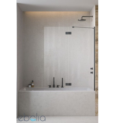 Parawan nawannowy 100 Essenza Brushed GunMetal PND II Radaway (110002100-92-01R)