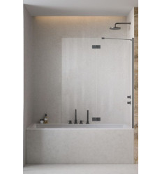Parawan nawannowy 100 Essenza Brushed GunMetal PND II Radaway (110002100-92-01R)