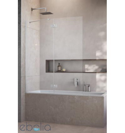 Parawan nawannowy 100 Essenza Brushed Nickel PND II Radaway (110002100-91-01L)