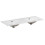 Zestaw meblowy 120cm z umywalką meblową SKY, szafką wysoką i lustrem Adel White Comad (SET -ADW SKY 120 CM 1)