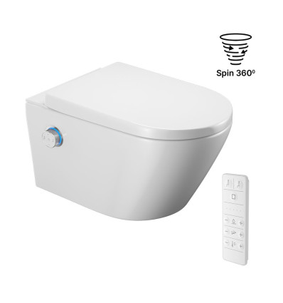 Zestaw promocyjny Dakota 2.0 Spin 360 z pilotem pokrętło sterujące chrom Excellent (ZEPR.0047)