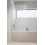 Parawan nawannowy 50 Modo SL Brushed Gold PNJ II Radaway (10316050-99-01L)
