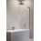 Parawan nawannowy 50 Modo SL Brushed Copper PNJ II Radaway (10316050-93-01R)
