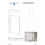 Kabina walk in Icon 120 Chrom Besco (ICH-120-200C)