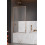 Parawan nawannowy 50 Modo F SL Brushed Copper PNJ II Radaway (10406050-93-01L)