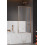 Parawan nawannowy 50 Modo F SL Brushed Copper PNJ II Radaway (10406050-93-01R)
