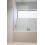 Parawan nawannowy 50 Modo New Brushed Gold PNJ II Radaway (10006050-99-01)