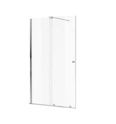 Ortigo walk-in drzwi prysznicowe przesuwne 130x200 cm, powłoka Clean Control, chrom Excellent (KAEX.5012.K.1300.CR)