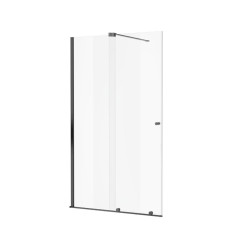 Ortigo walk-in drzwi prysznicowe przesuwne 130x200 cm, powłoka Clean Control, grafit Excellent (KAEX.5012.K.1300.AB)