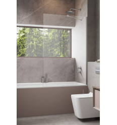 Parawan nawannowy 50 Modo New Brushed Nickel PNJ II Radaway (10006050-91-01)
