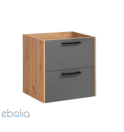 Szafka pod umywalkę wisząca 60 Madera Grey 820 Comad (Madera Grey 820)