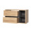 Zestaw meblowy 100cm z umywalką nablatową Devon Comad (SET-DV B 100CM UN.6275 BLACK)