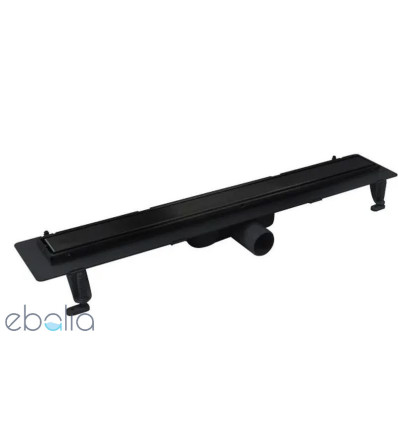Odpływ liniowy 60 Virgo Basic Black Besco (OL-60-VBBL)