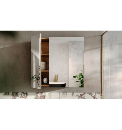 Szafka z Lustrem 60cm 2 Drzwi undefined Comad (COAST EVOKE UN 84-60-2D)