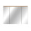 Szafka z Lustrem 80cm 3 Drzwi undefined Comad (COAST EVOKE UN 84-80-3D)