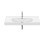 Umywalka ścienna/meblowa 100x46 Fineceramic® biała Meridian Roca (A327746000)