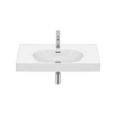 Umywalka ścienna/meblowa 80x46 Fineceramic® biała Meridian Roca (A327745000)