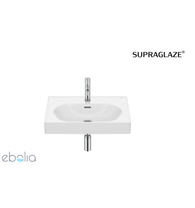 Umywalka ścienna/meblowa 60x46 Fineceramic® Supraglaze Meridian Roca (A327742S00)