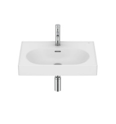 Umywalka ścienna/meblowa 60x46 Fineceramic® biały mat Meridian Roca (A327742620)