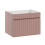 Zestaw meblowy 140cm z umywalkami nablatowymi Iconic Rose Comad (SET -ICR B 140 CM LILI-MW21 81-01 WHITE)