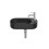 Mała umywalka ścienna 50x27,5 Compacto Fineceramic® czarny mat Meridian Roca (A327740080)
