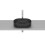 Umywalka nablatowa owalna 46x36,5 Fineceramic® czarny mat Meridian Roca (A327748080)
