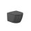 Miska WC podwieszana Rimless® Vortex 54 cm czarny mat Meridian Roca (A346747080)