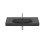 Umywalka ścienna/meblowa 100x46 Fineceramic® czarny mat Meridian Roca (A327746080)