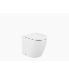Miska WC stojąca Rimless® Vortex o/podwójny przyścienna biała Meridian Roca (A347747000)