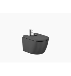 Bidet podwieszany 54 cm czarny mat Meridian Roca (A357745620)