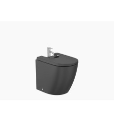 Bidet stojący przyścienny 54 cm czarny mat Meridian Roca (A357747080)
