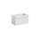 Zestaw meblowy 180cm z 2 umywalkami nablatowymi Kama, szafką wysoką i lustrem Iconic White Comad (SET ICW-B 180 CM KAMA A07)