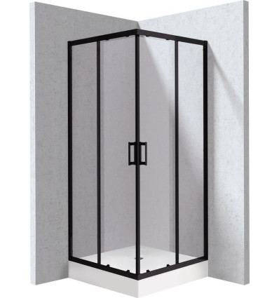 Kabina prysznicowa z brodzikiem kwadratowa 90x90 cm Deante (KYCZN099P)