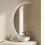 Lustro ścienne LED 120x60cm Moon Rea (HOM-01526)